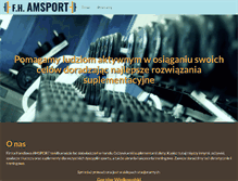 Tablet Screenshot of amsport.pl